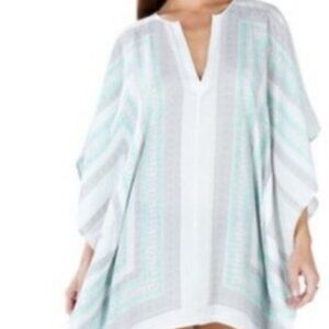 Bcbg high low kaftan dress m